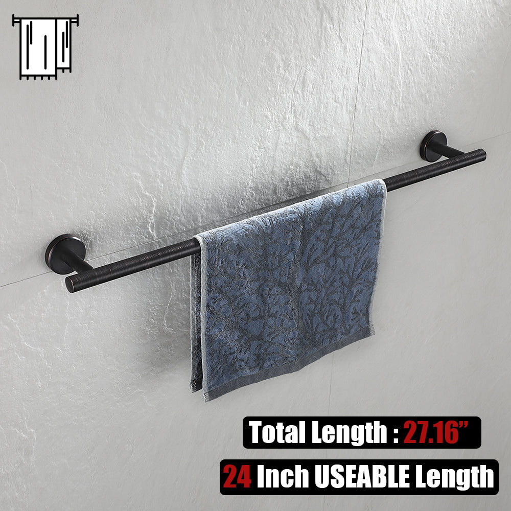 JQK Bath Towel Bar, 9/12/18/24/30/36 Inch 304 Stainless Steel