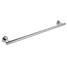 Load image into Gallery viewer, JQK Chrome Towel Bar, 9/12/18/24/30/36 Inch 304 Stainless Steel Thicken 0.8mm Towel Rack Bathroom, Towel Holder Polished Finished Wall Mount, Total Length 12/15/20.7/27/33/39 Inch, TB110L9/12/18/24/30/36-CH